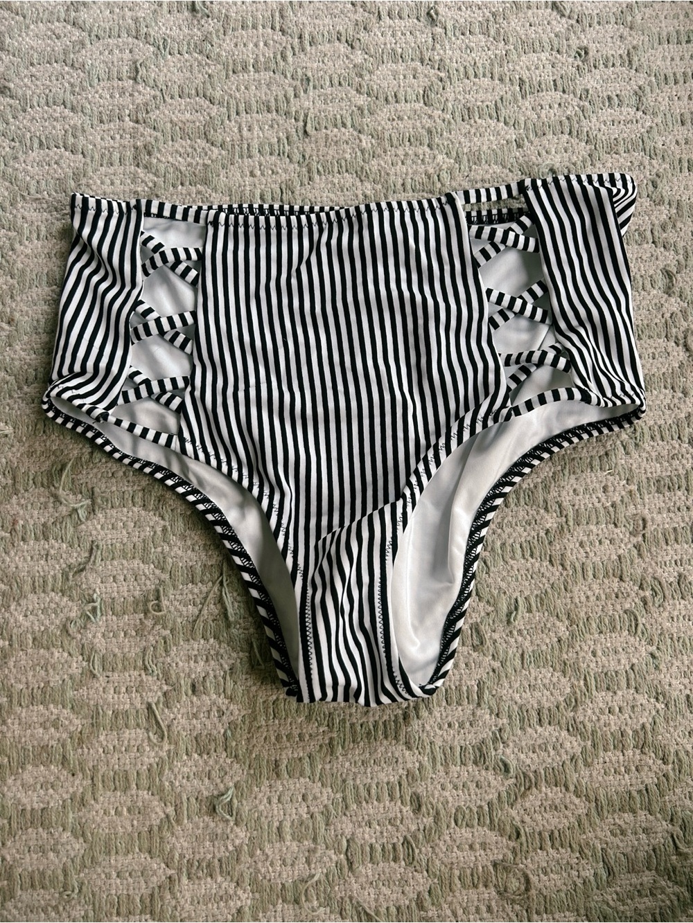 Shade & Shore High-Waist Bikini Bottoms